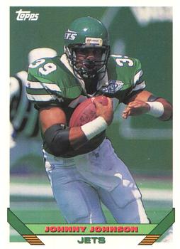 Johnny Johnson New York Jets 1993 Topps NFL #445